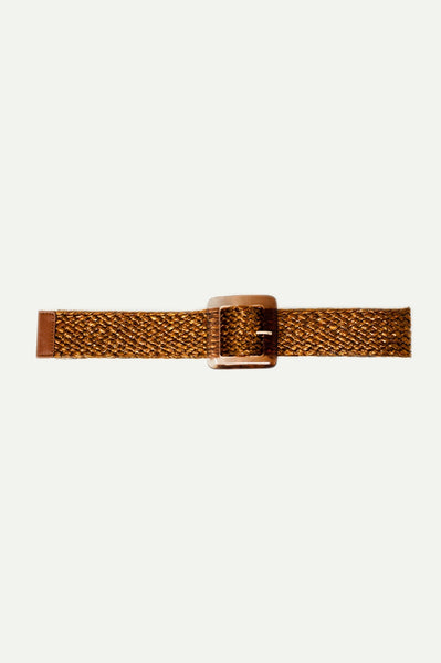Woven Belt With Resin Buckle
