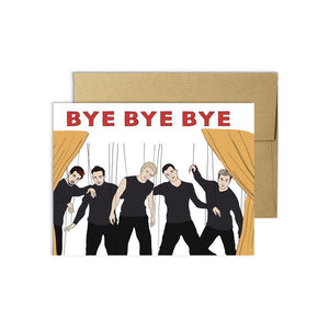 Bye Bye Bye *NSYNC Card