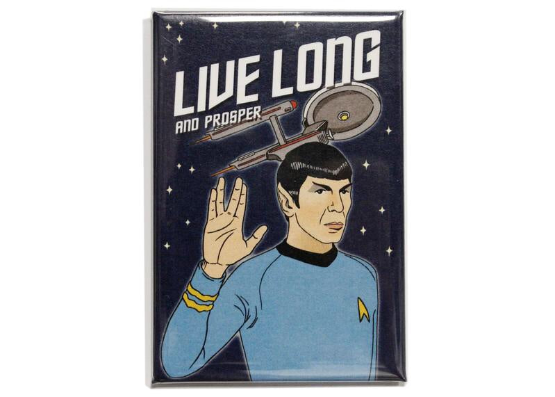 Live Long and Prosper Star Trek Magnet