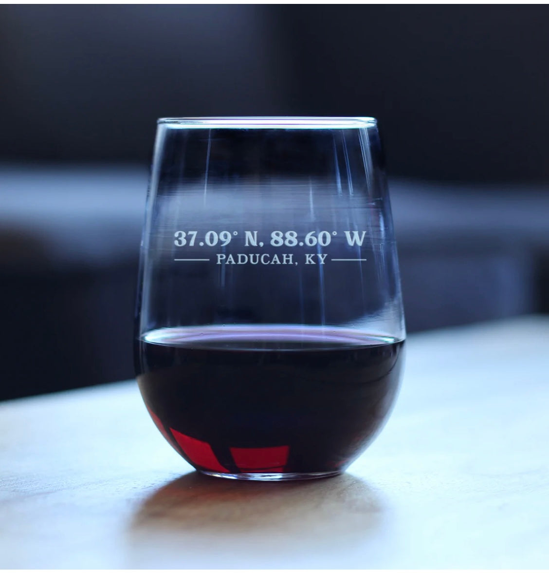 Exclusive Paducah Coordinate Wine Glass